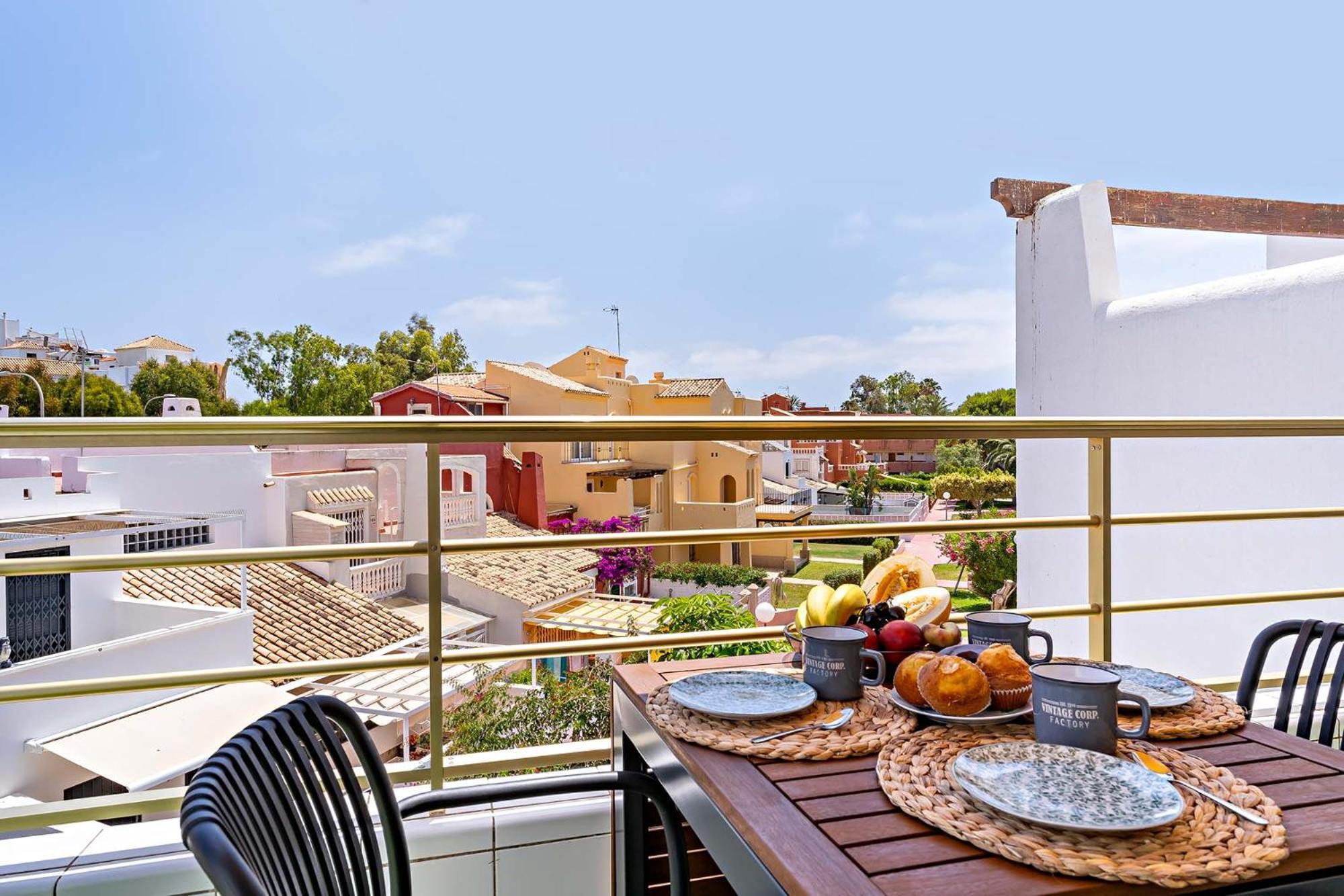 Apartamento Capri - Pueblo Italia Roquetas de Mar Exterior foto